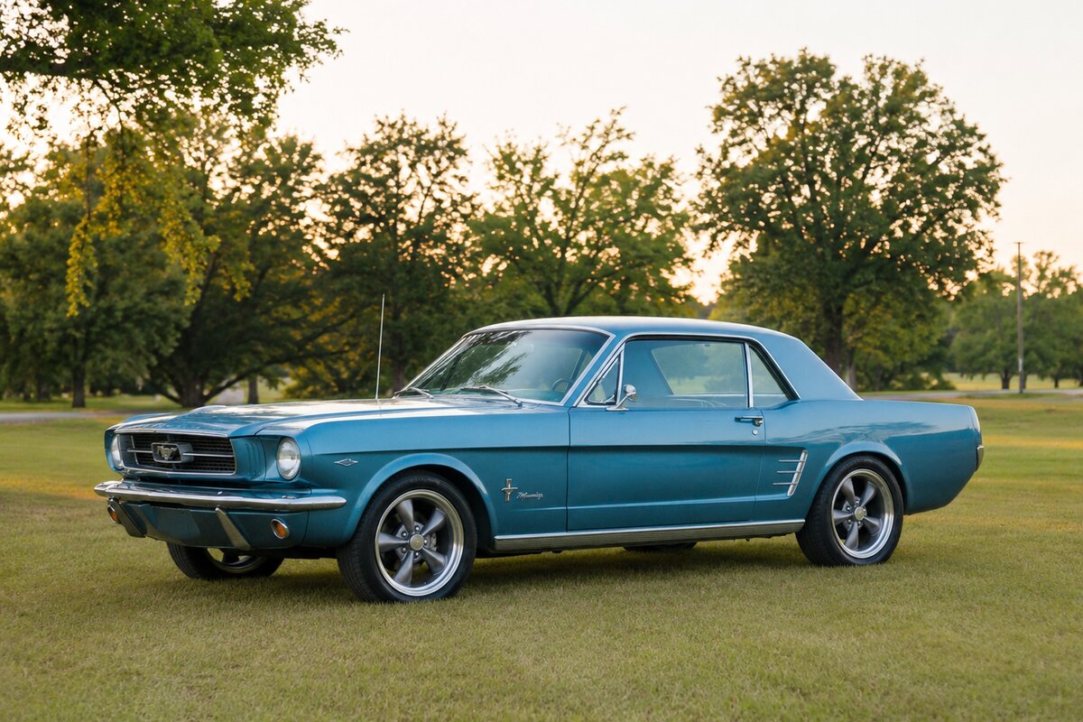 Mustang side profile